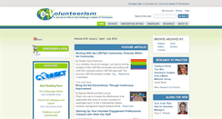 Desktop Screenshot of e-volunteerism.com